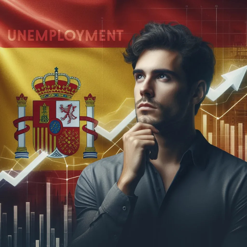 نرخ بیکاری در اسپانیا