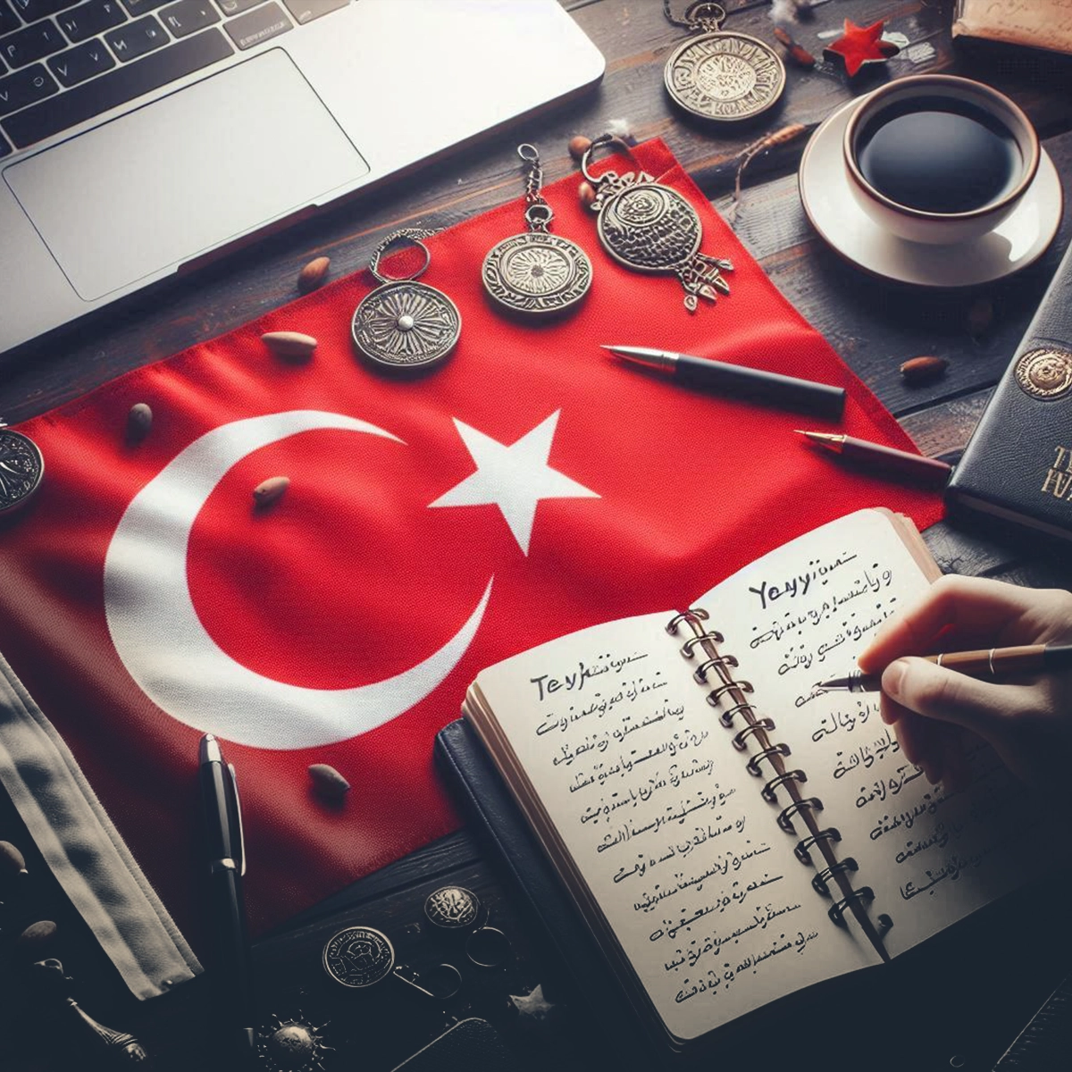 آشنایی با خط نوشتاری و زبان مردم ترکیه