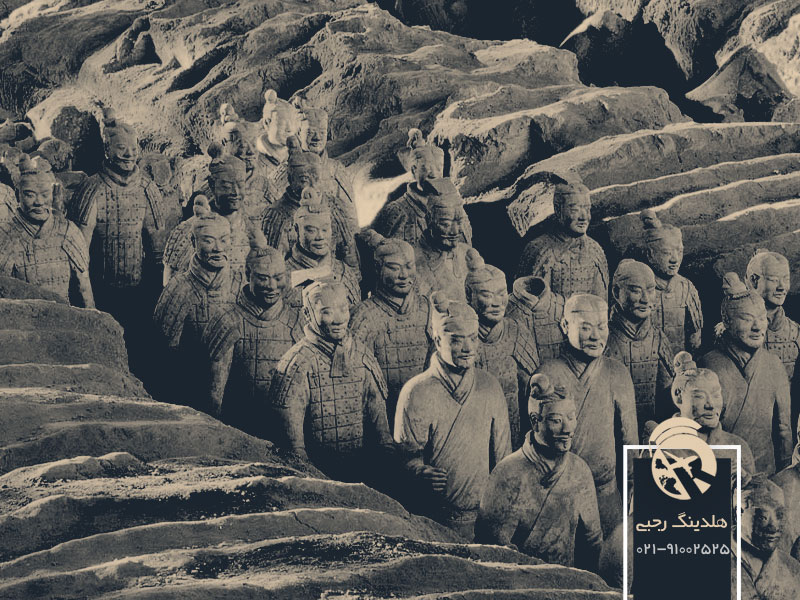 جنگجویان سفالی تراکوتا در چین